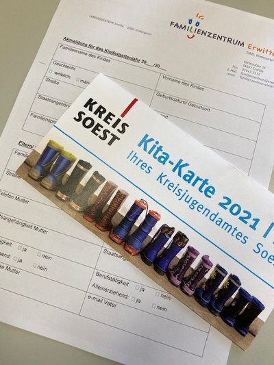 Kita-Karte 2021 Ihres Kreisjugendamtes Soest